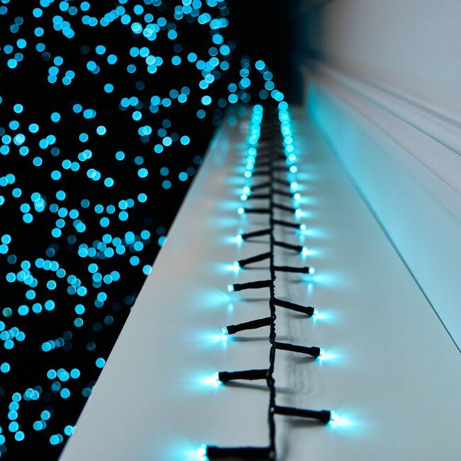 500 ICE BLUE Led Star Bright Compact Lights