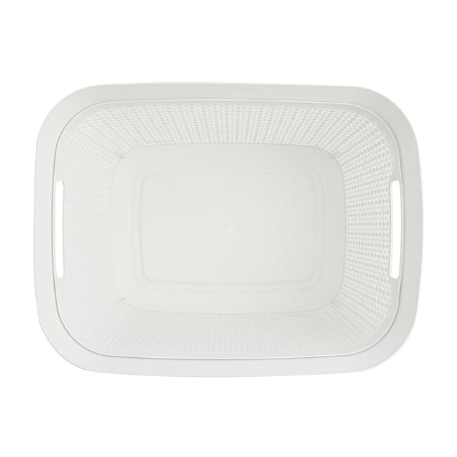 Ezy Mode 25L Open Basket Lily Cream