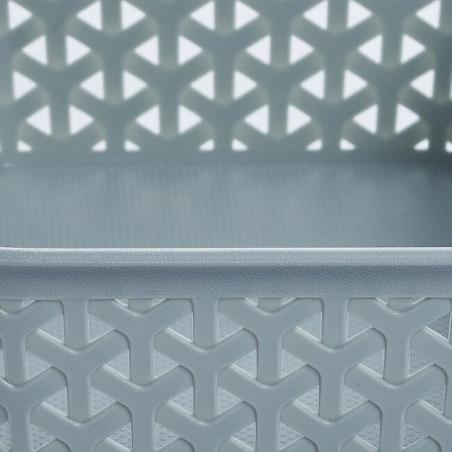 Geometric Basket 1.5L - Mint