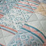 Zaria Bedspread 200cm x 220cm - Duck Egg