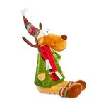 Reindeer Sitting Christmas Decoration 
