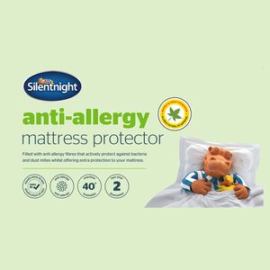 SILENT NIGHT ANTI ALLERGY Mattress Protector SB
