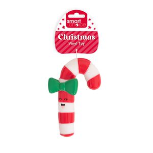 Christmas Candy Cane Dog Toy