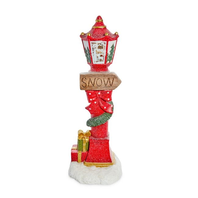 Christmas Lamp Post Light Up Porch Decoration