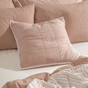 HEBDEN STRIPE BLUSH 55X55 Cushion