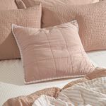 HEBDEN STRIPE BLUSH 55X55 Cushion