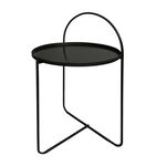 Black Metal Side Table