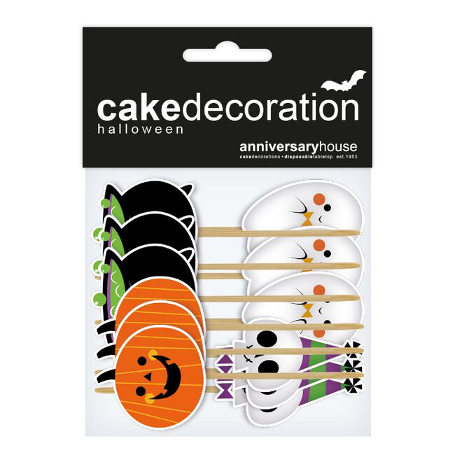 Halloween Fun Cupcake Toppers 