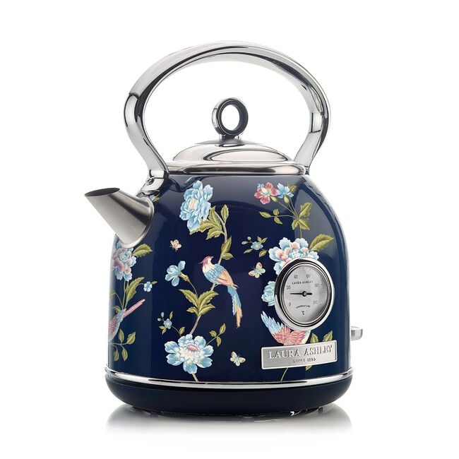 Laura Ashley Elveden Navy 1.7L Dome Kettle