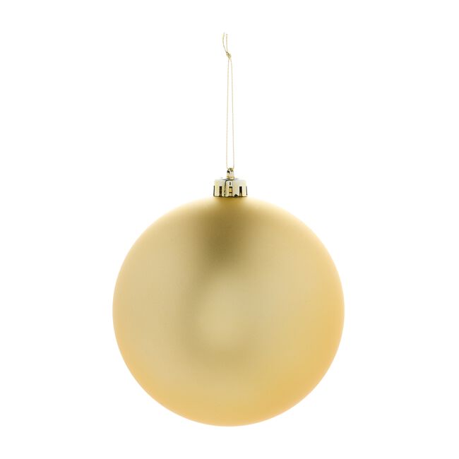 3 PACK 12cm GOLD Baubles