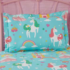 Nicole Day Rainbow Kingdom Oxford Pillowcase Pair