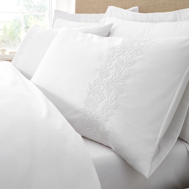 BIANCA SINGLE DUVET COVER Embroidery Floral