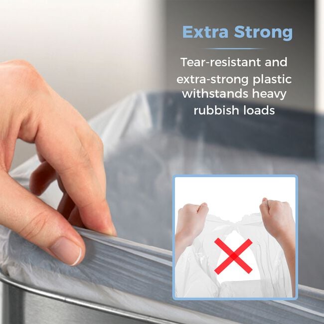 Tower Lemon Scented 42-58L Bin Liners