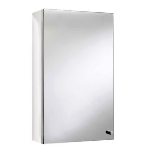 Croydex Carra Single Door Stainless Steel Cabinet