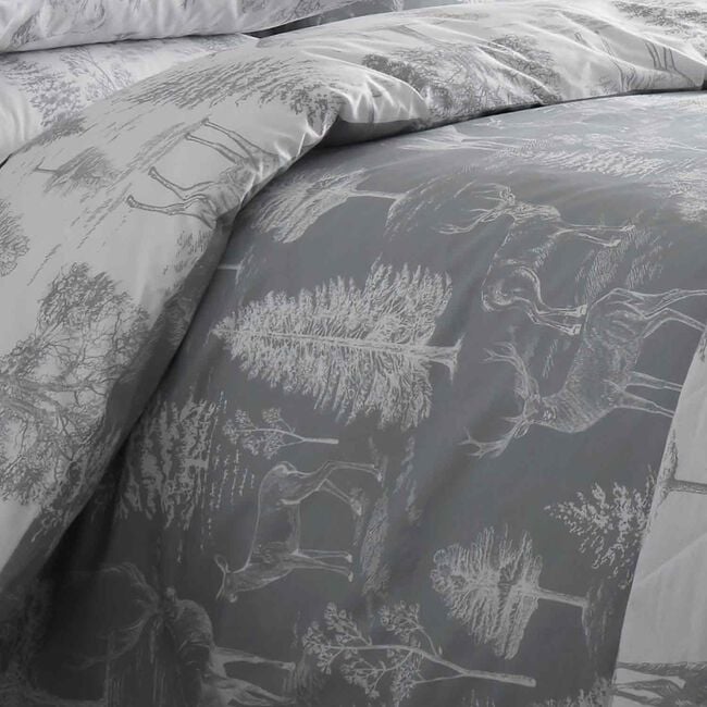 SINGLE DUVET COVER Stag Toile
