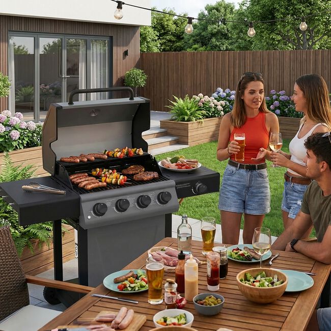 Mastercook Superior 500 5 Burner Gas BBQ