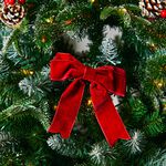 RED VELVET BOWS Pack Of 6