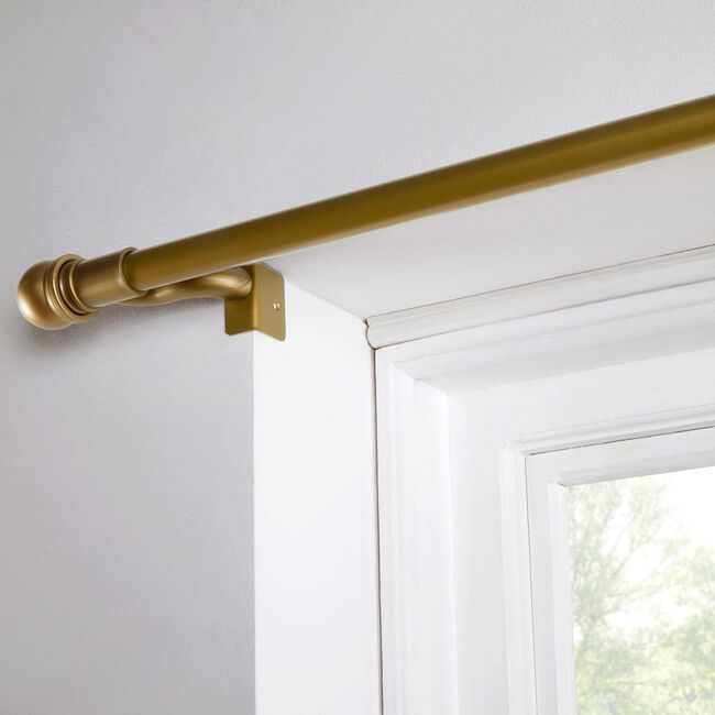 NO DRILL EXTENDABLE 70-120CM Brass