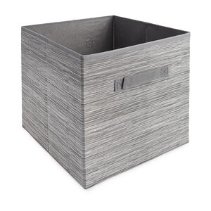 Clever Clothes Cube Storage Charcoal - 30cm x 30cm