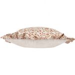 1973 Linen Filigree Ochre Cushion 50cm x 50cm