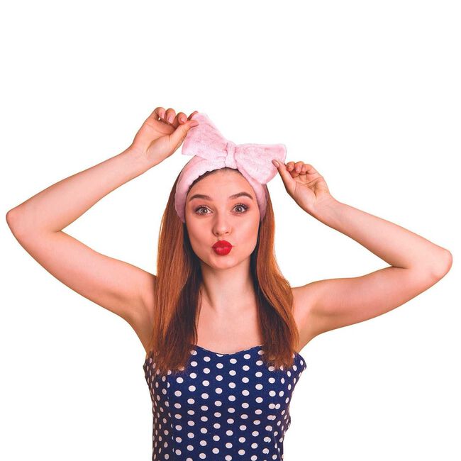 Cosmetic Club Bow Head Band