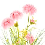 Floral Symphony Pink Dahlia Faux Bouquet