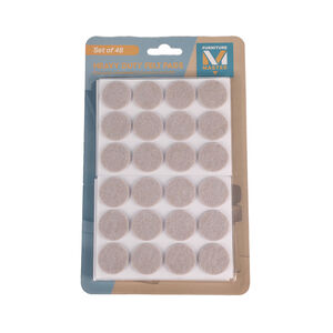 Heavy Duty Felt Pads 48 Pack