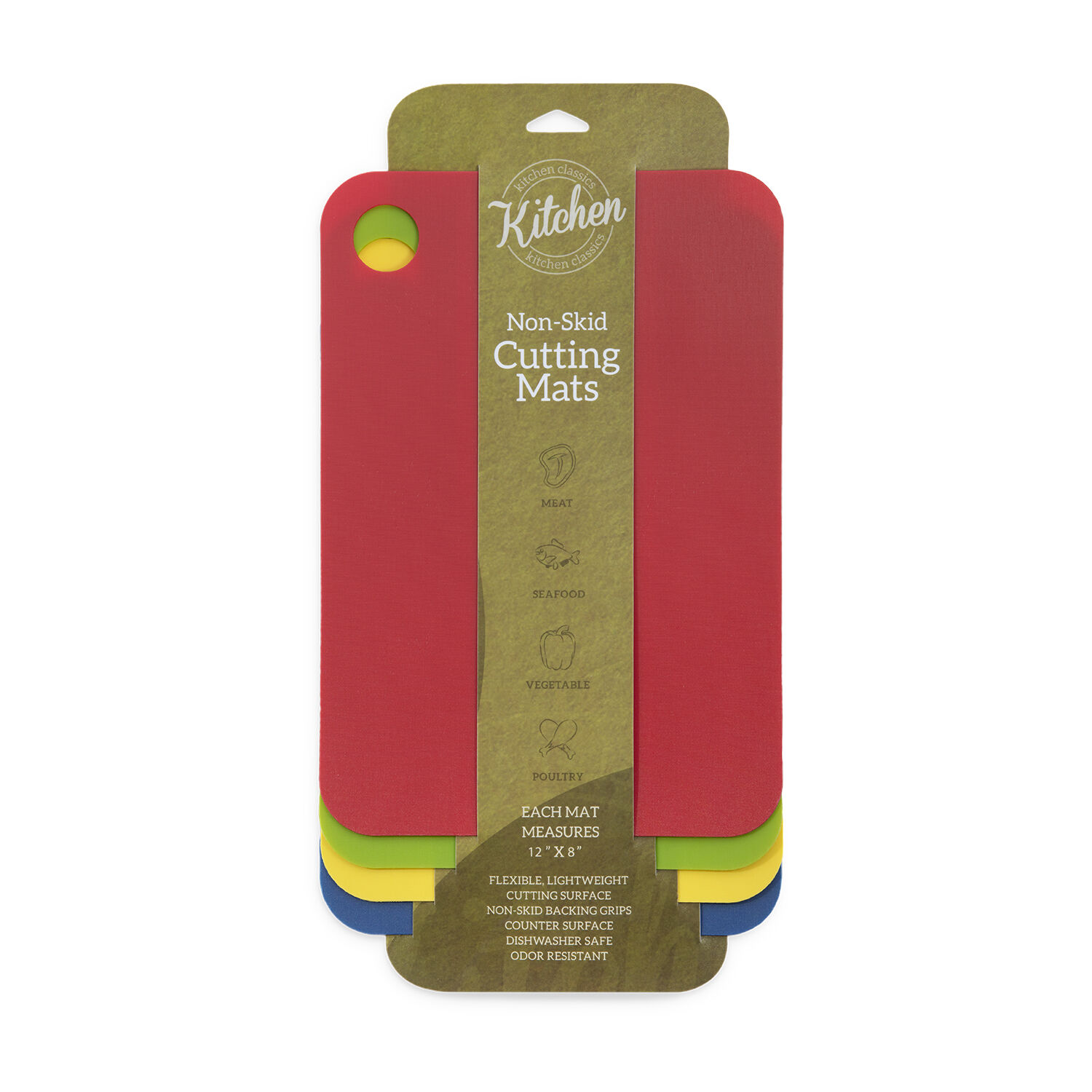 Kitchen Classics NonSkid Cutting Mats Home Store + More