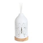 Woodbridge LED Ceramic Reed Diffuser Butterfly