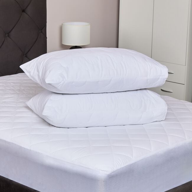 Velvet Soft Pillow Protector Pair