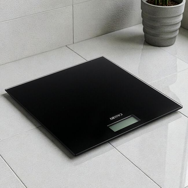 Camry Black Electronic Bathroom Scale