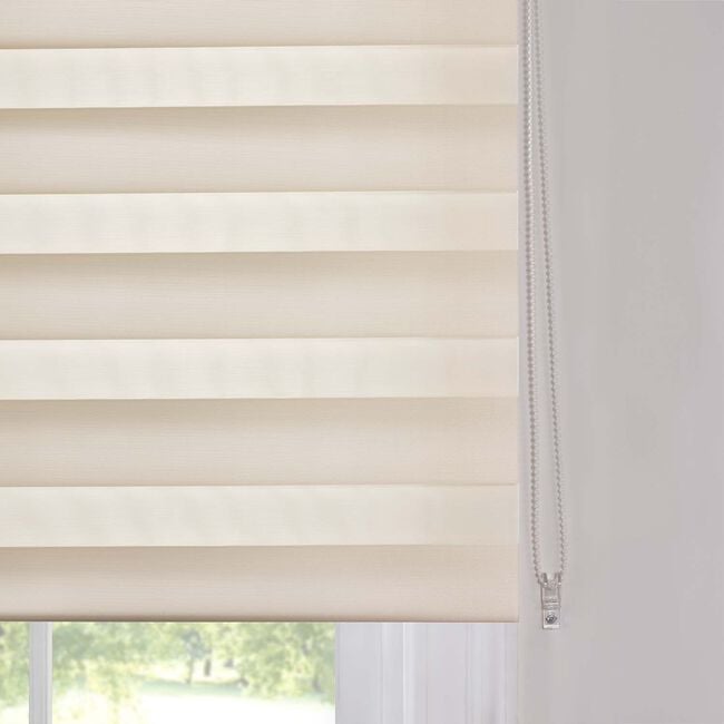 NIGHT & DAY IVORY 90x160 Roller Blinds