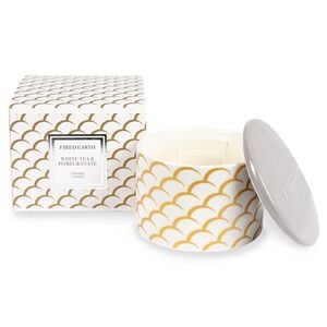 Fired Earth White Tea & Pomegranate Large Candle