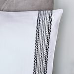DOUBLE DUVET COVER Appletree Boutique Embroidered Bands Black