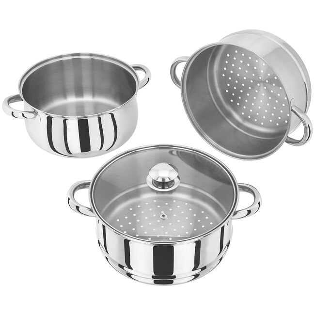 Judge Essentials 24cm Food Steamer Pot Set