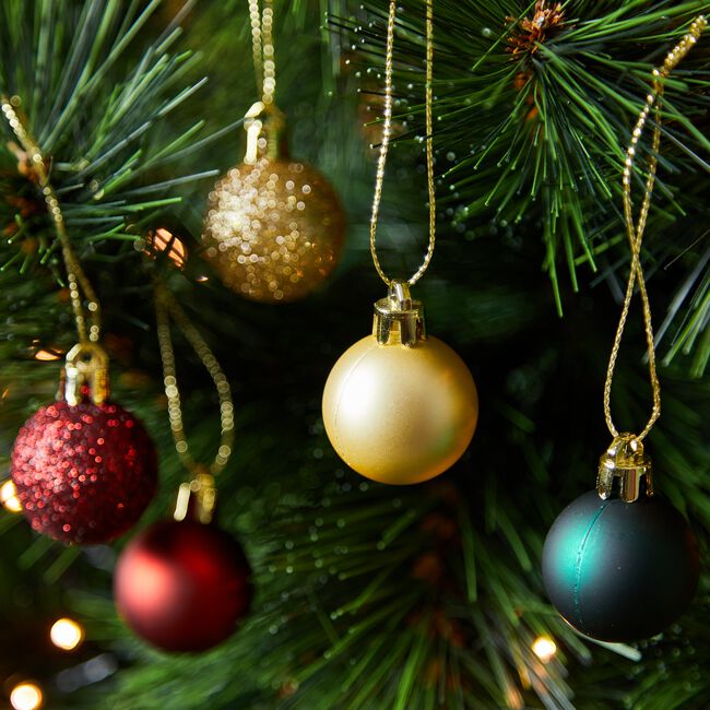 49PACK MULTI Mini Bauble Set