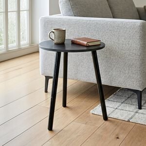 Black Side Table