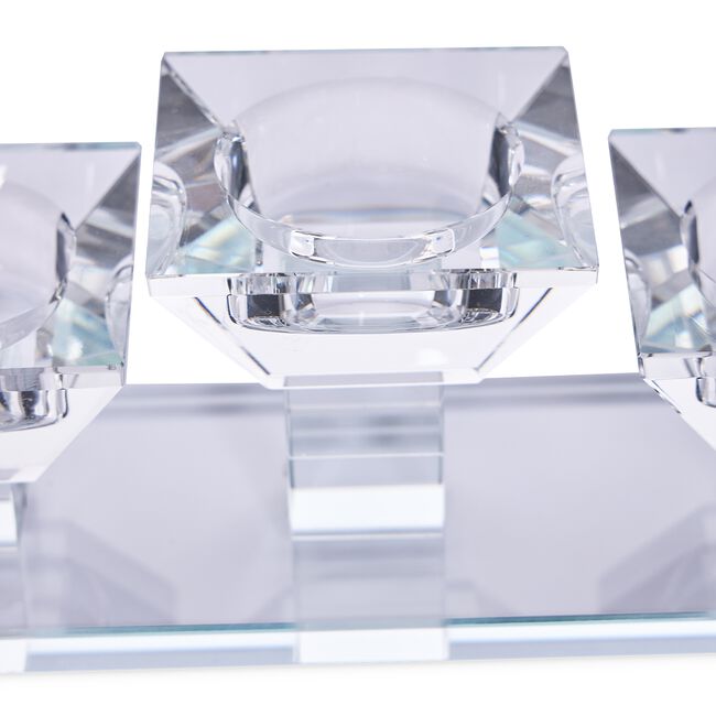 Cashel Living Crystal 5 Tealight Holders