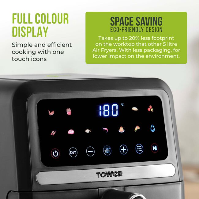 Tower Vortx 5L Digital Air Fryer