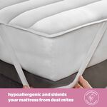 SILENTNIGHT QUILTED SINGLE Mattress Protector 