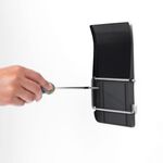 Brabantia Renew Black Toilet Roll Holder