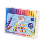 Felt Tip Colouring Pens in Case Set