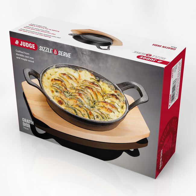 Judge Sizzle & Serve 15cm Gratin Dish