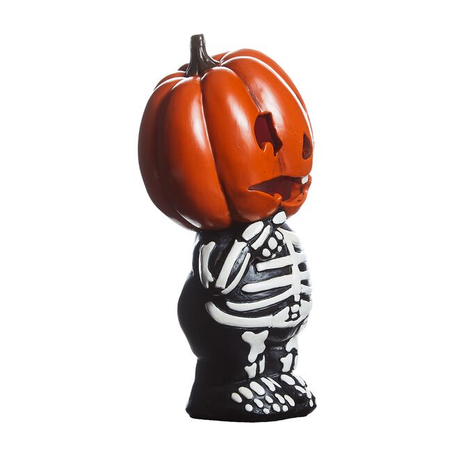 Light Up Pumpkin Skeleton