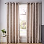 CATHERINE LANSFIELD DAMASK JACQUARD CHAMPAGNE 66X90 Curtains