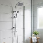 De Vielle Chrome Rain Shower Set