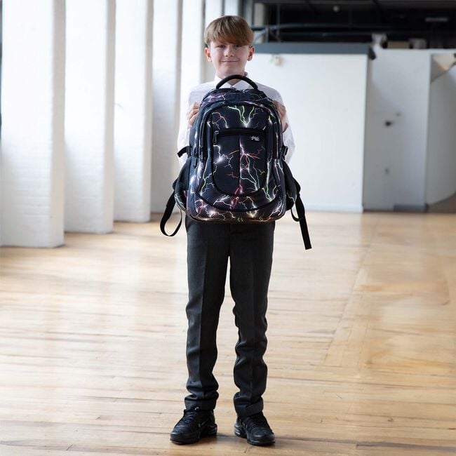 Streetsac Neon Lightning School Bag