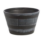 Antique Style Half Barrel Planter