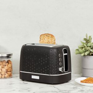 Haden Starbeck 2 Slice Black Toaster