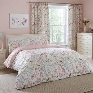 SINGLE DUVET COVER Dreams & Drapes Caraway Pink